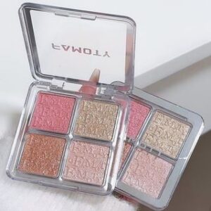 4-Color Highlighter Palette makeup y