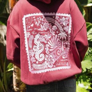 P1nk P4lm Puff hoodie y