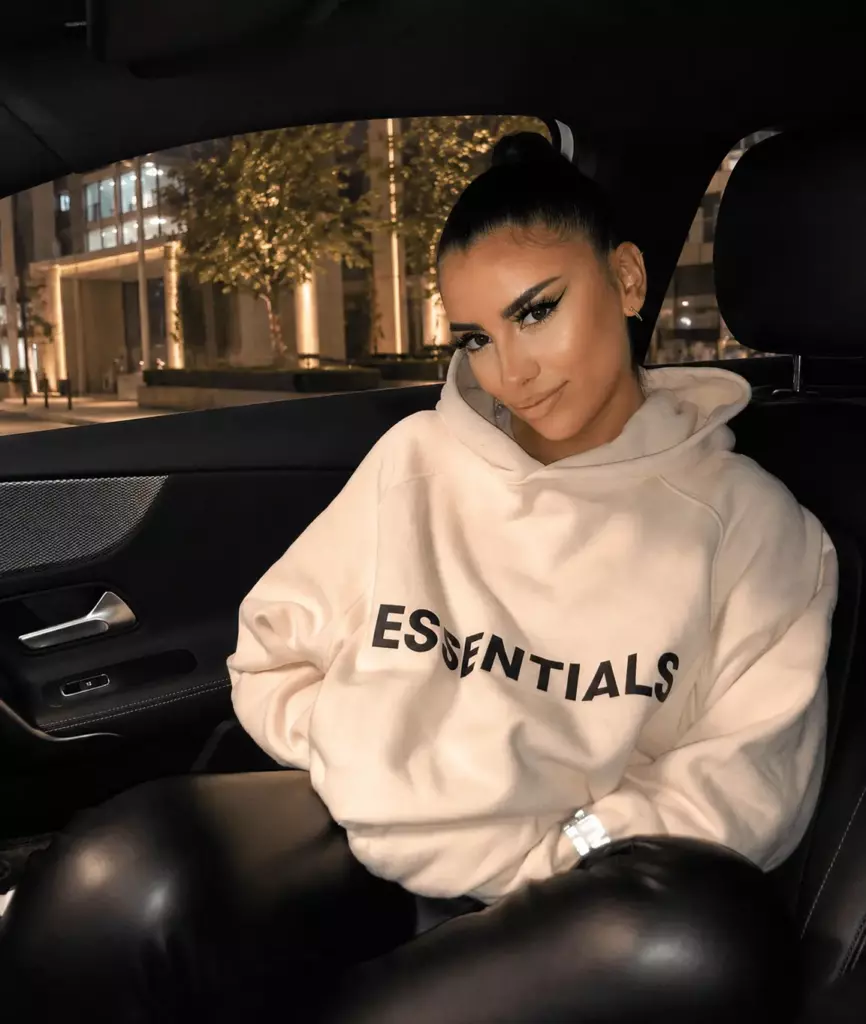 Essential Fear of God hoodie on Hacoo